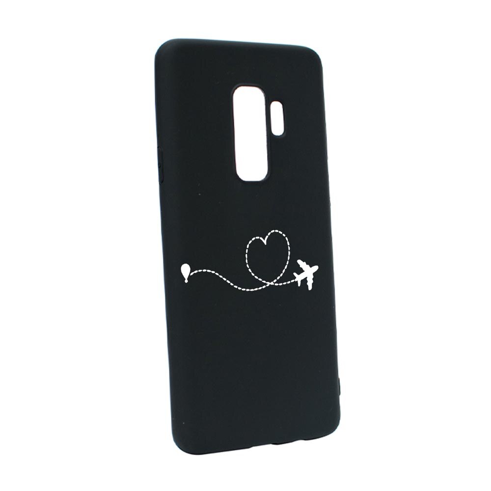 Husa Silicon Compatibila Cu Samsung Galaxy S9 Plus, Love To Travel, rezistenta la uzura, anti-alunecare, B746