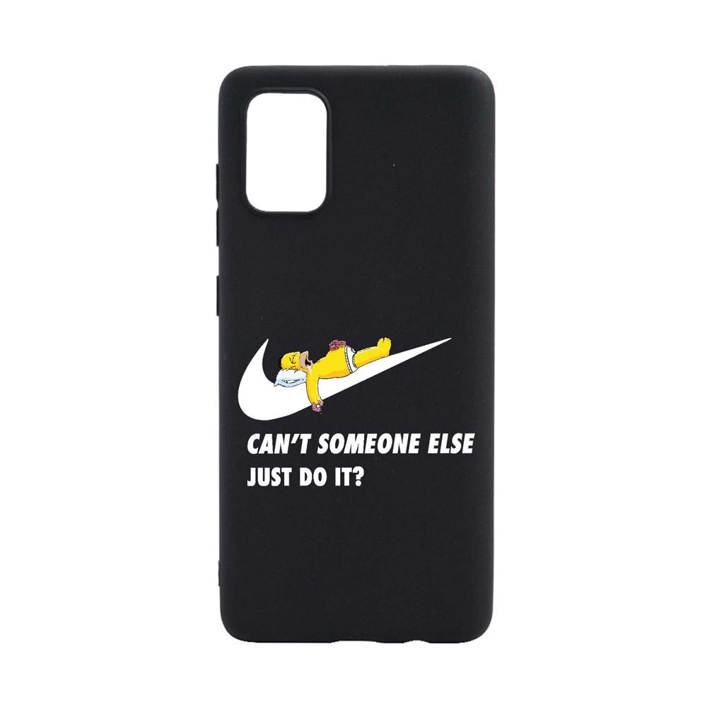 Husa Silicon Compatibila Cu Samsung Galaxy A51, Simpson Just Do It, rezistenta la uzura, anti-alunecare, B751