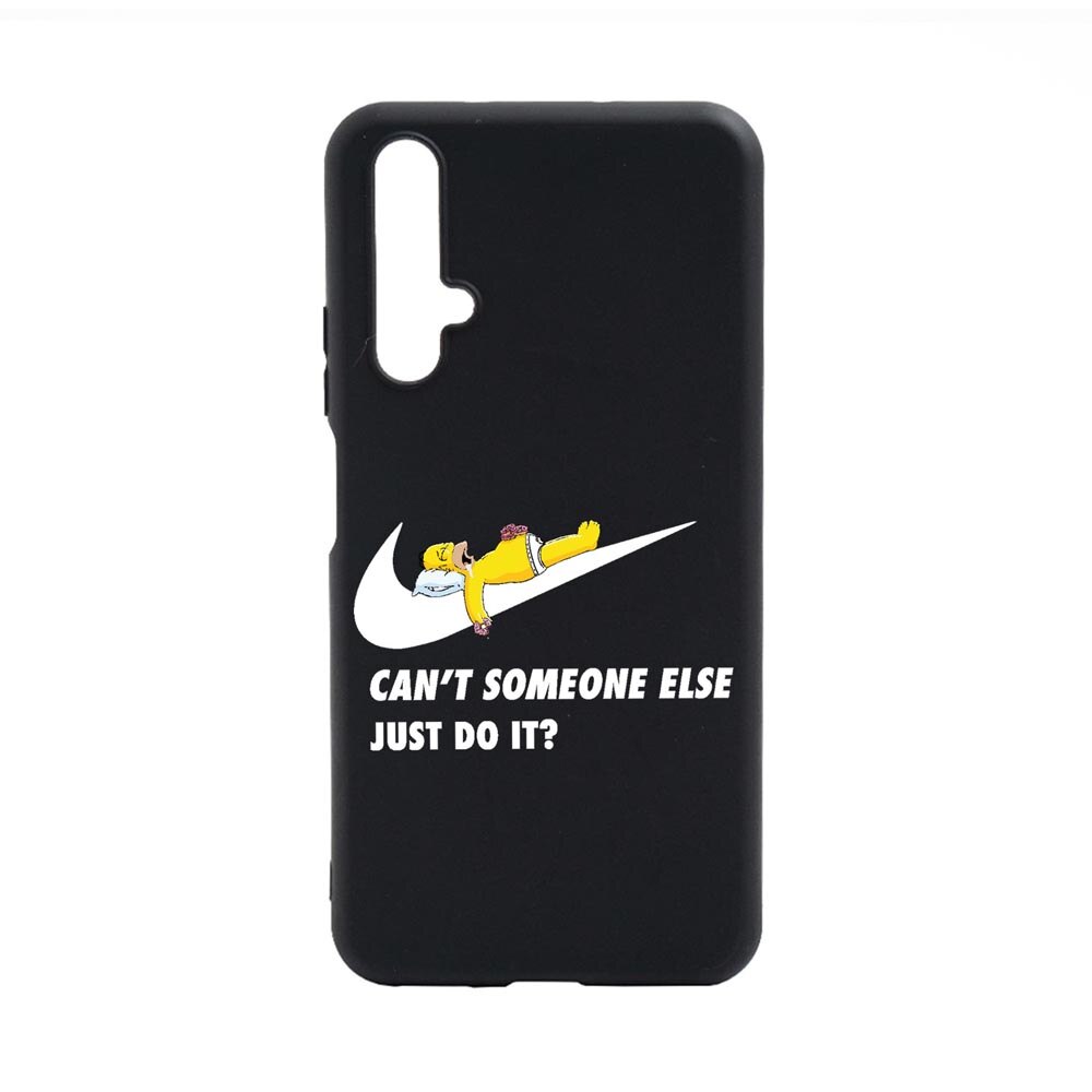 Husa Silicon Compatibila Cu Huawei Nova 5T, Simpson Just Do It, rezistenta la uzura, anti-alunecare, B751