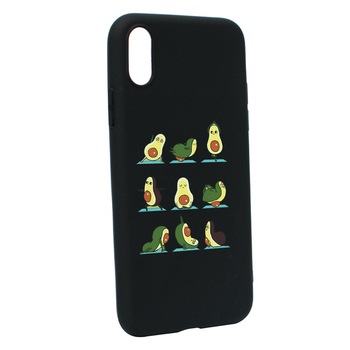 Husa Silicon Compatibila Cu Samsung Galaxy A10, Avocado Yoga, rezistenta la uzura, anti-alunecare, B752 Husa Silicon Compatibila Cu Samsung Galaxy A10, Avocado Yoga, rezistenta la uzura, anti-alunecare, B752