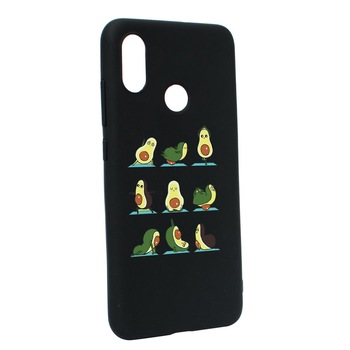 Husa Silicon Compatibila Cu Motorola Moto E7 Power, Avocado Yoga, rezistenta la uzura, anti-alunecare, B752 Husa Silicon Compatibila Cu Motorola Moto E7 Power, Avocado Yoga, rezistenta la uzura, anti-alunecare, B752