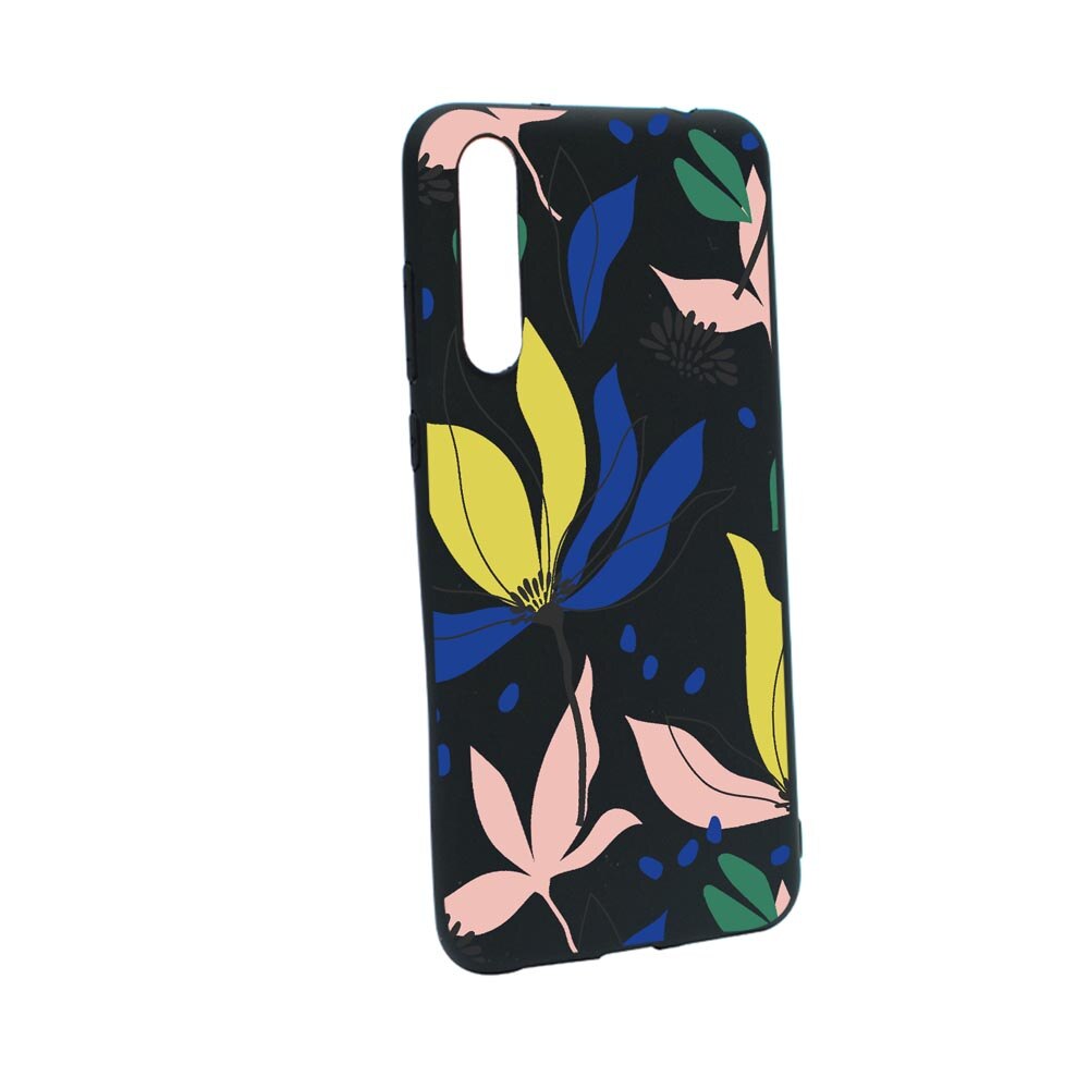 Husa Silicon Compatibila Cu Samsung Galaxy A30S, Flowers Pattern, rezistenta la uzura, anti-alunecare, B754