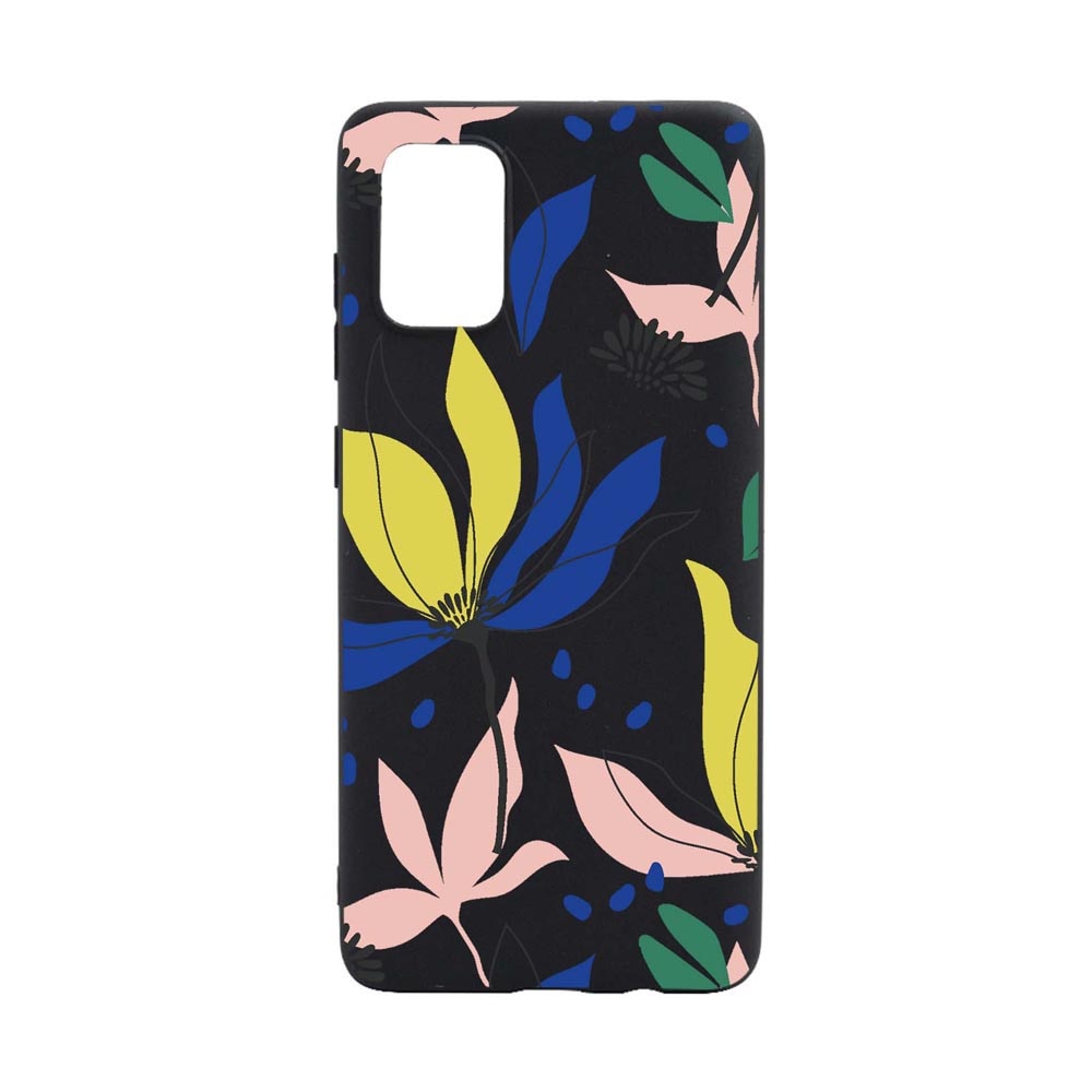 Husa Silicon Compatibila Cu Xiaomi Redmi Note 10 / Redmi Note 10S, Flowers Pattern, rezistenta la uzura, anti-alunecare, B754