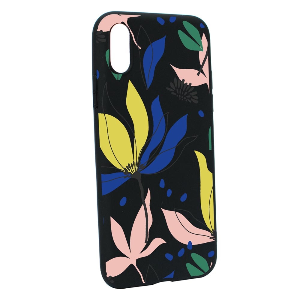 Husa Silicon Compatibila Cu Samsung Galaxy A10, Flowers Pattern, rezistenta la uzura, anti-alunecare, B754