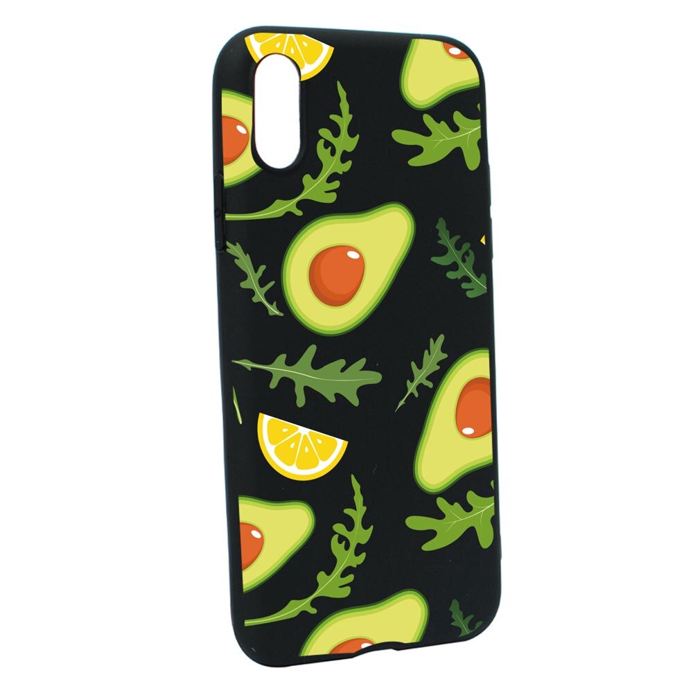 Husa Silicon Compatibila Cu Xiaomi Redmi 9A, Avocado, rezistenta la uzura, anti-alunecare, B760