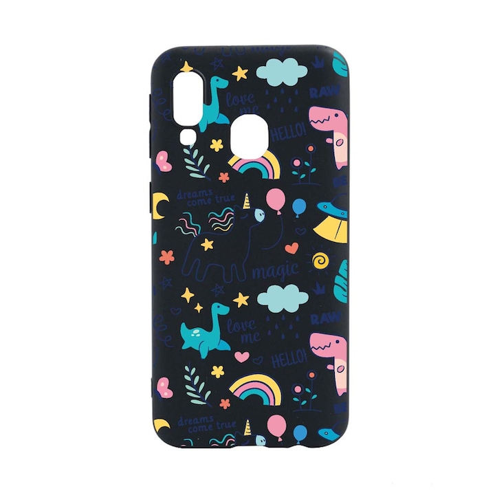 Szilikon védőtok, Huawei P Smart 2019 / Honor 10 Lite, Unicorn - Dreams Come True, B759