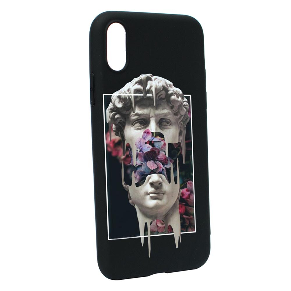 Husa Silicon Compatibila Cu Samsung Galaxy A10, David Statue, rezistenta la uzura, anti-alunecare, B753
