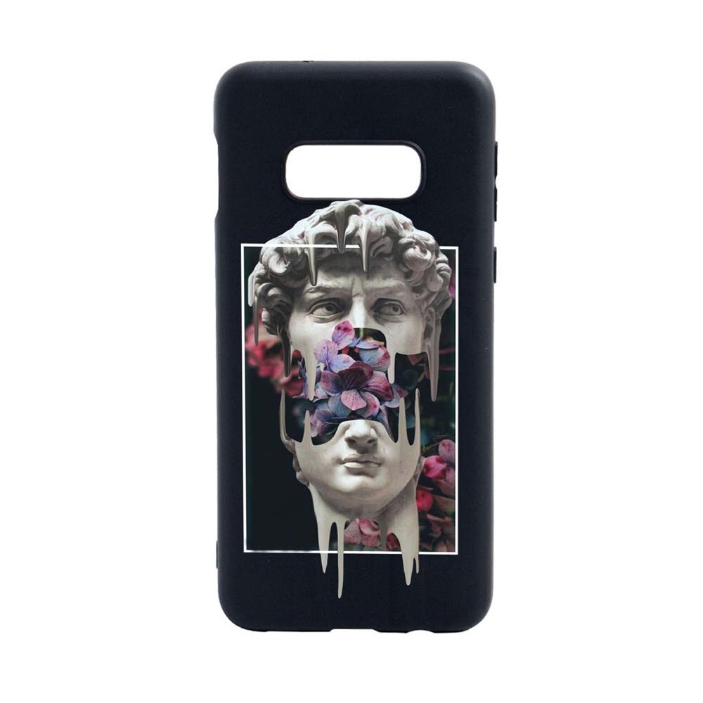Husa Silicon Compatibila Cu Samsung Galaxy S10E, David Statue, rezistenta la uzura, anti-alunecare, B753