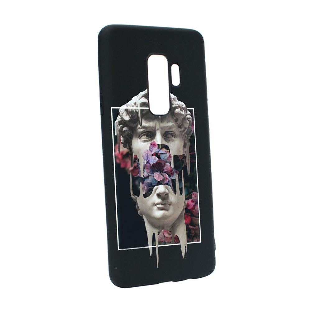 Husa Silicon Compatibila Cu Samsung Galaxy S9 Plus, David Statue, rezistenta la uzura, anti-alunecare, B753