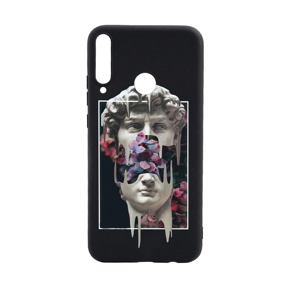 Husa Silicon Compatibila Cu Huawei P40 Lite E, David Statue, rezistenta la uzura, anti-alunecare, B753