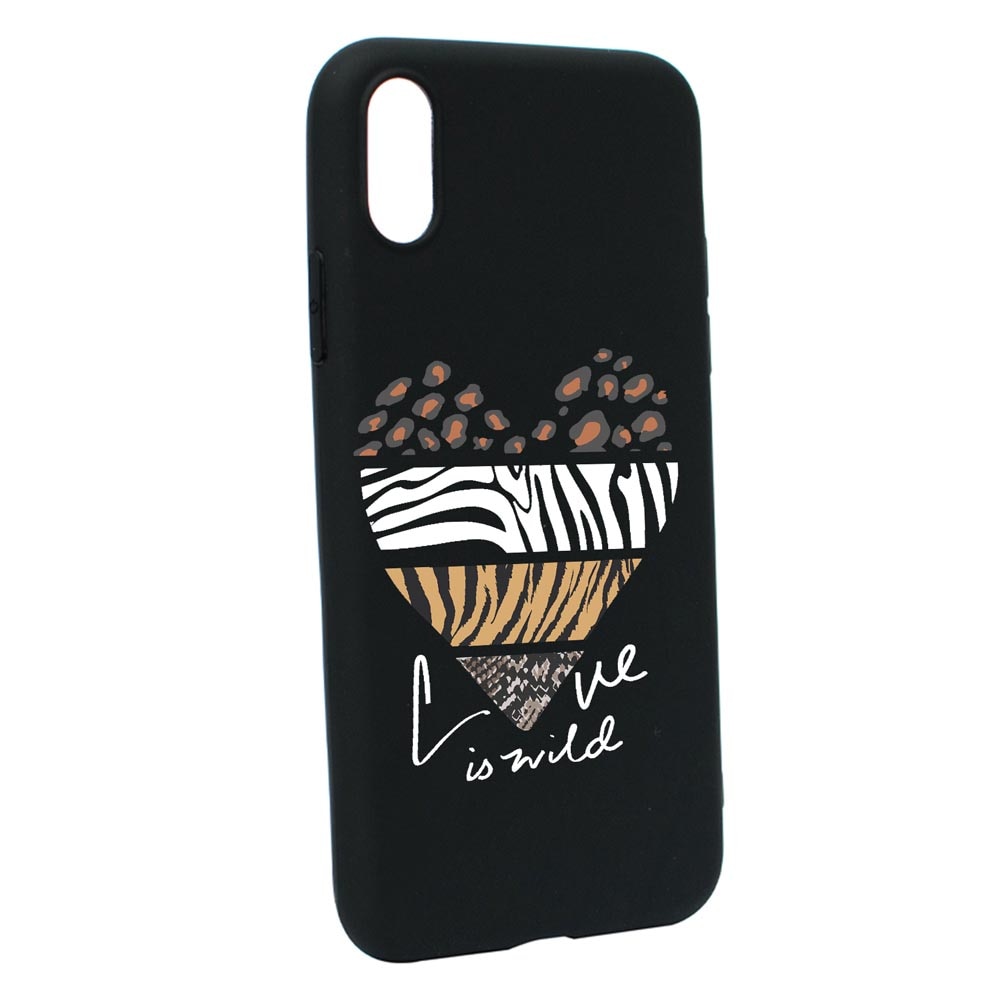 Husa Silicon Compatibila Cu Samsung Galaxy A10, Love Is Wild, rezistenta la uzura, anti-alunecare, B762