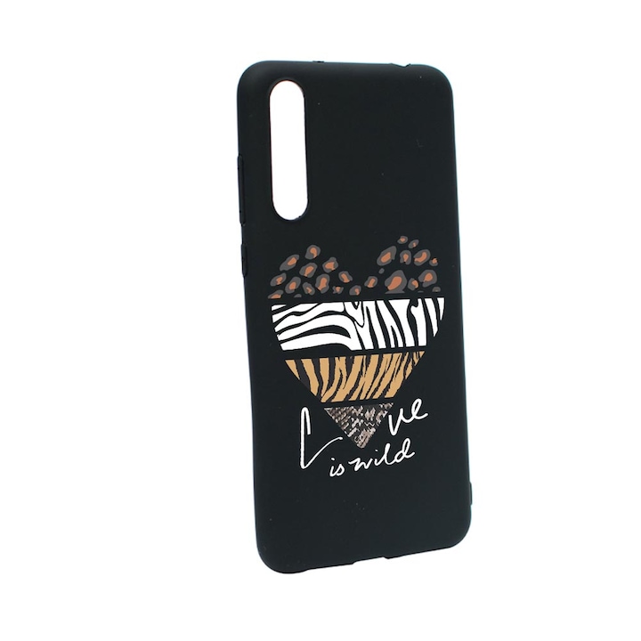 Husa Silicon Compatibila Cu Samsung Galaxy A70 / A70s, Love Is Wild, rezistenta la uzura, anti-alunecare, B762