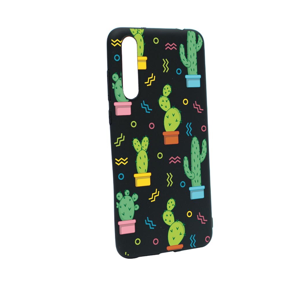 Husa Silicon Compatibila cu Sony Xperia 10 III, Cactus, rezistenta la uzura, anti-alunecare, B770