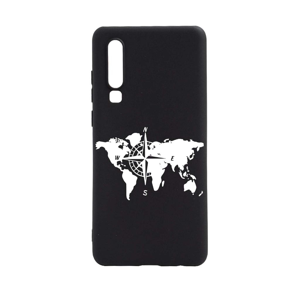 Husa Silicon Compatibila Cu Huawei P30, Traveler, rezistenta la uzura, anti-alunecare, B735