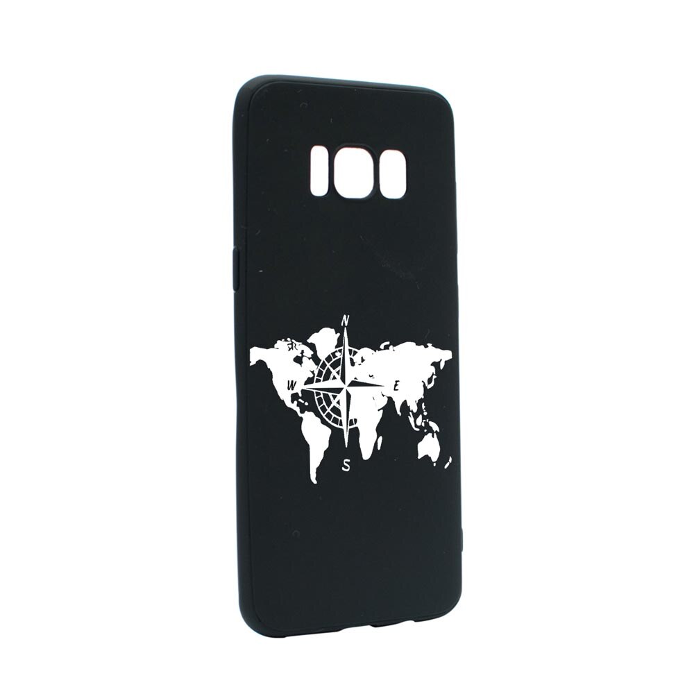 Husa Silicon Compatibila Cu Samsung Galaxy S8, Traveler, rezistenta la uzura, anti-alunecare, B735