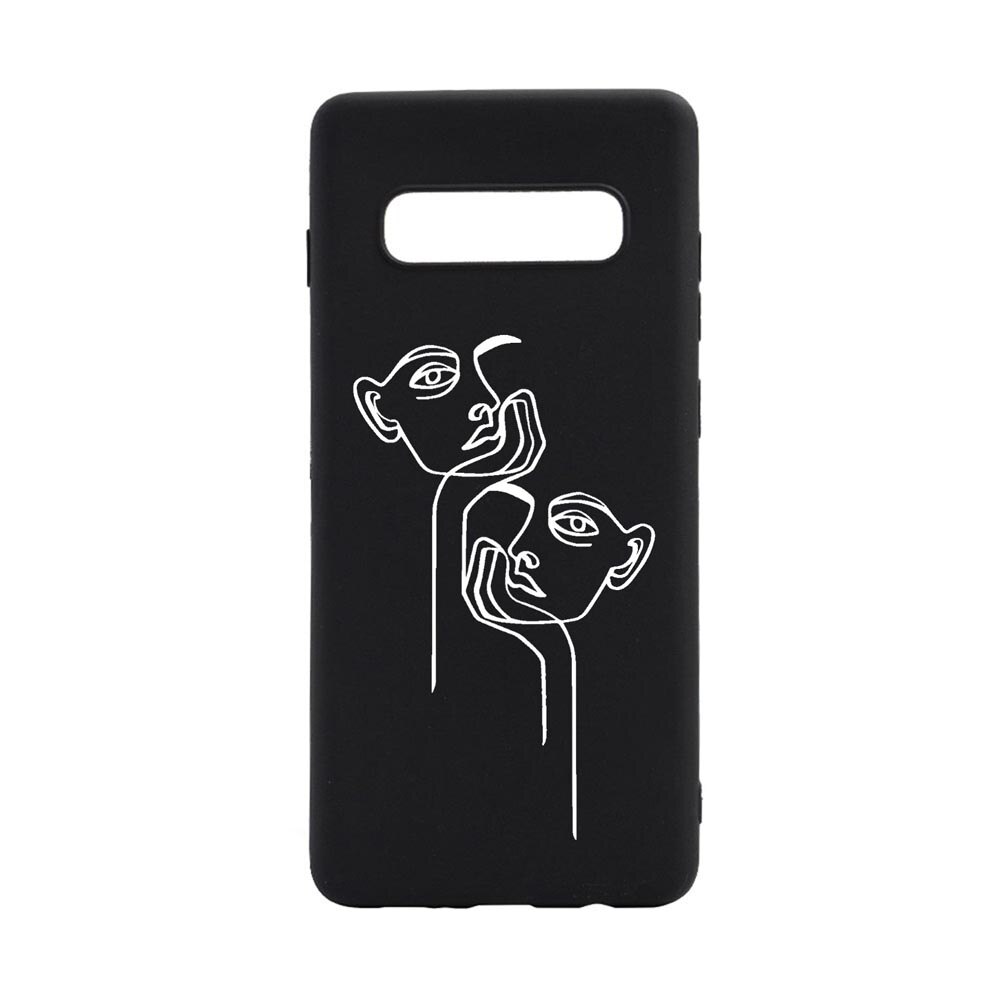 Husa Silicon Compatibila Cu Samsung Galaxy S10 Plus, Boring, rezistenta la uzura, anti-alunecare, B737