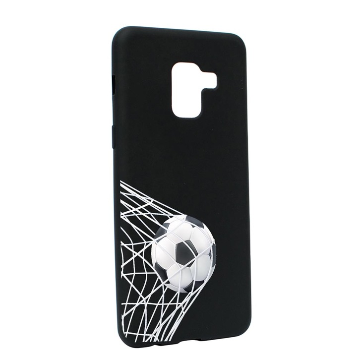Husa Silicon Compatibila Cu Samsung Galaxy A5 2018, Football - Gooaaal, rezistenta la uzura, anti-alunecare, B775