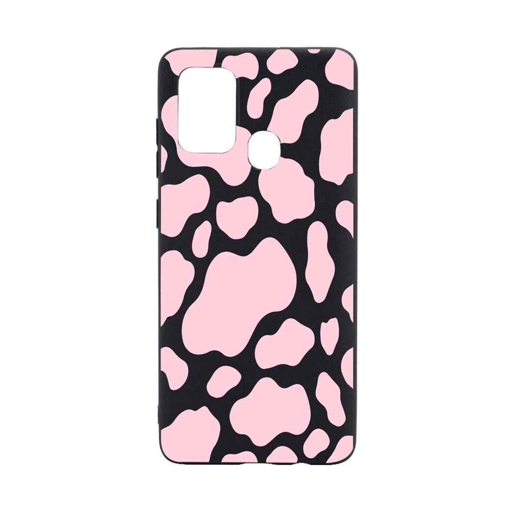 Husa Silicon Compatibila Cu Motorola Moto G10 / Motoo G30 / Moto G10 Power, Pink Cow, rezistenta la uzura, anti-alunecare, B786