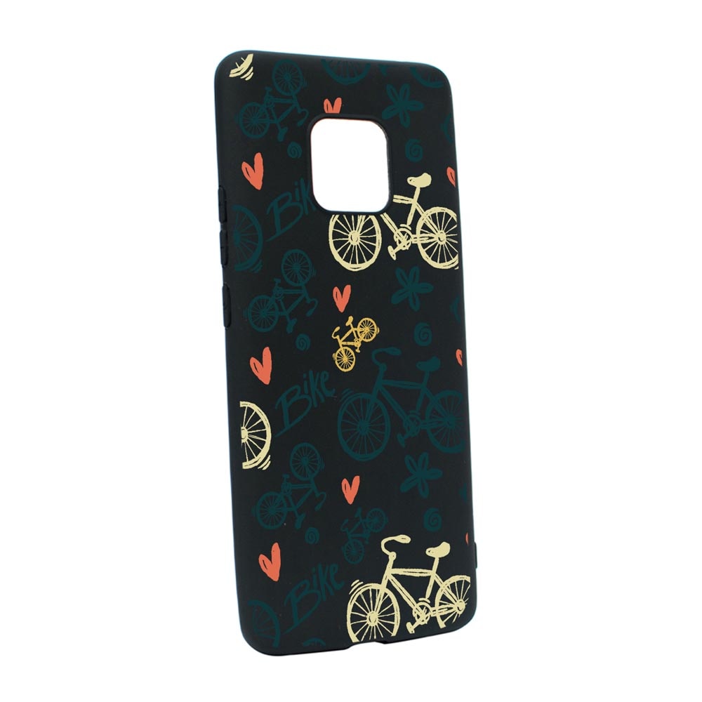 Husa Silicon Compatibila cu Motorola Moto G9 Play, Bike Love, rezistenta la uzura, anti-alunecare, B781