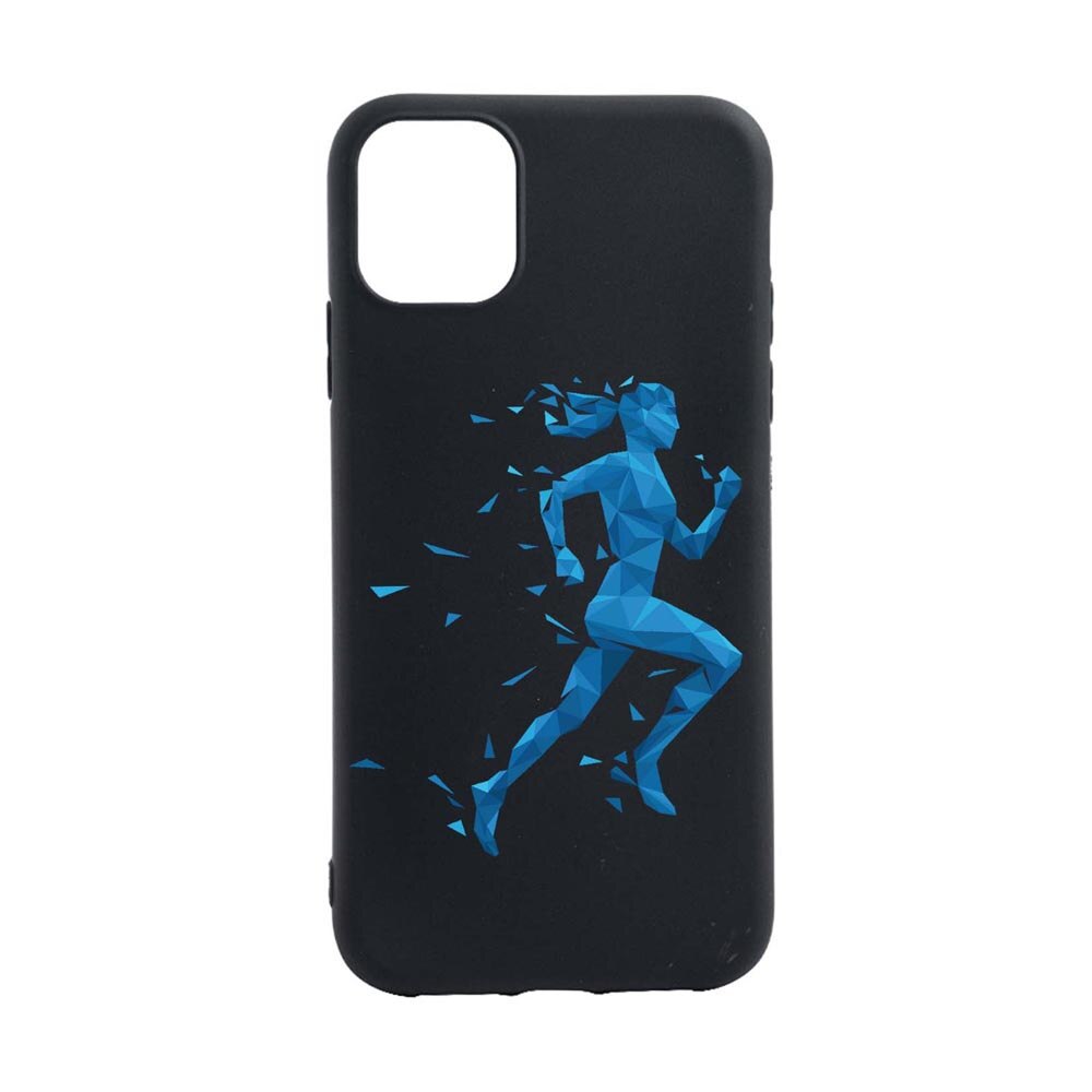 Husa Silicon Compatibila cu Apple iPhone 13 Mini, Running, rezistenta la uzura, anti-alunecare, B777