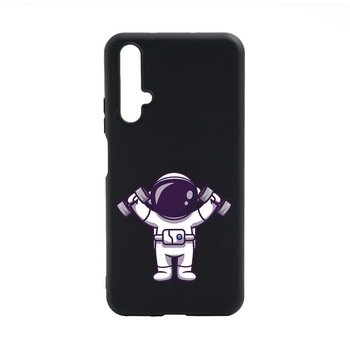 Husa Silicon Compatibila Cu Huawei Nova 5T, Astronaut Gym, rezistenta la uzura, anti-alunecare, B778 Husa Silicon Compatibila Cu Huawei Nova 5T, Astronaut Gym, rezistenta la uzura, anti-alunecare, B778
