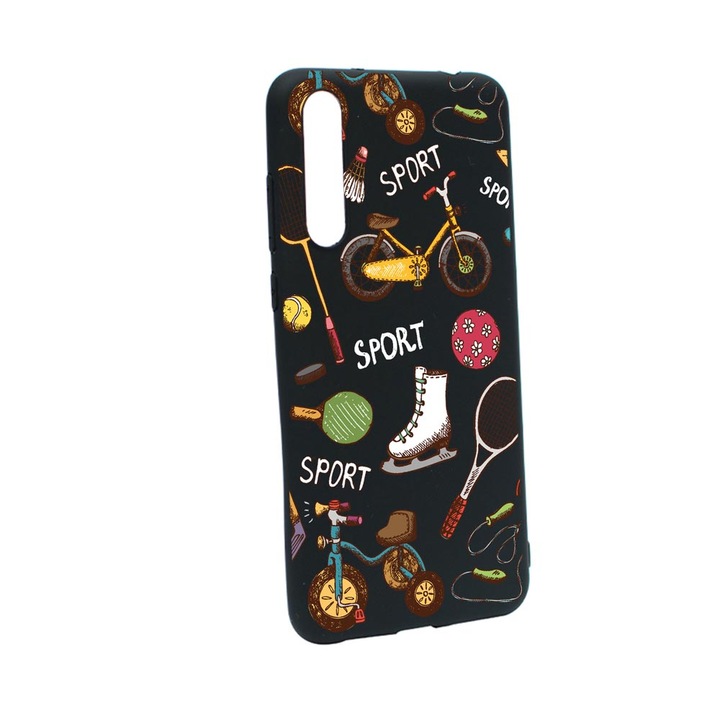 Szilikon tok kompatibilis Samsung Galaxy A50 / A50s, Summer Sports, kopásálló, csúszásgátló, B776