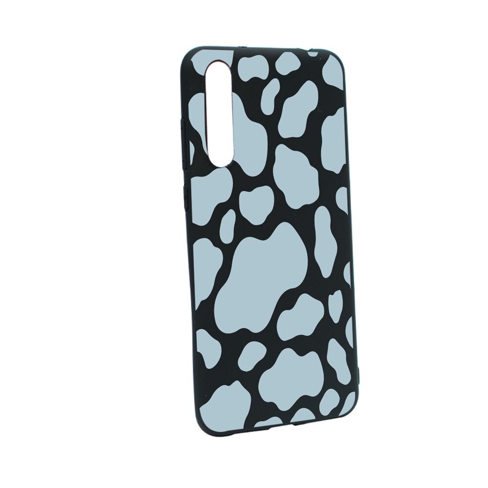 Husa Silicon Compatibila Cu Samsung Galaxy A50 / A50s, Blue Cow, rezistenta la uzura, anti-alunecare, B788