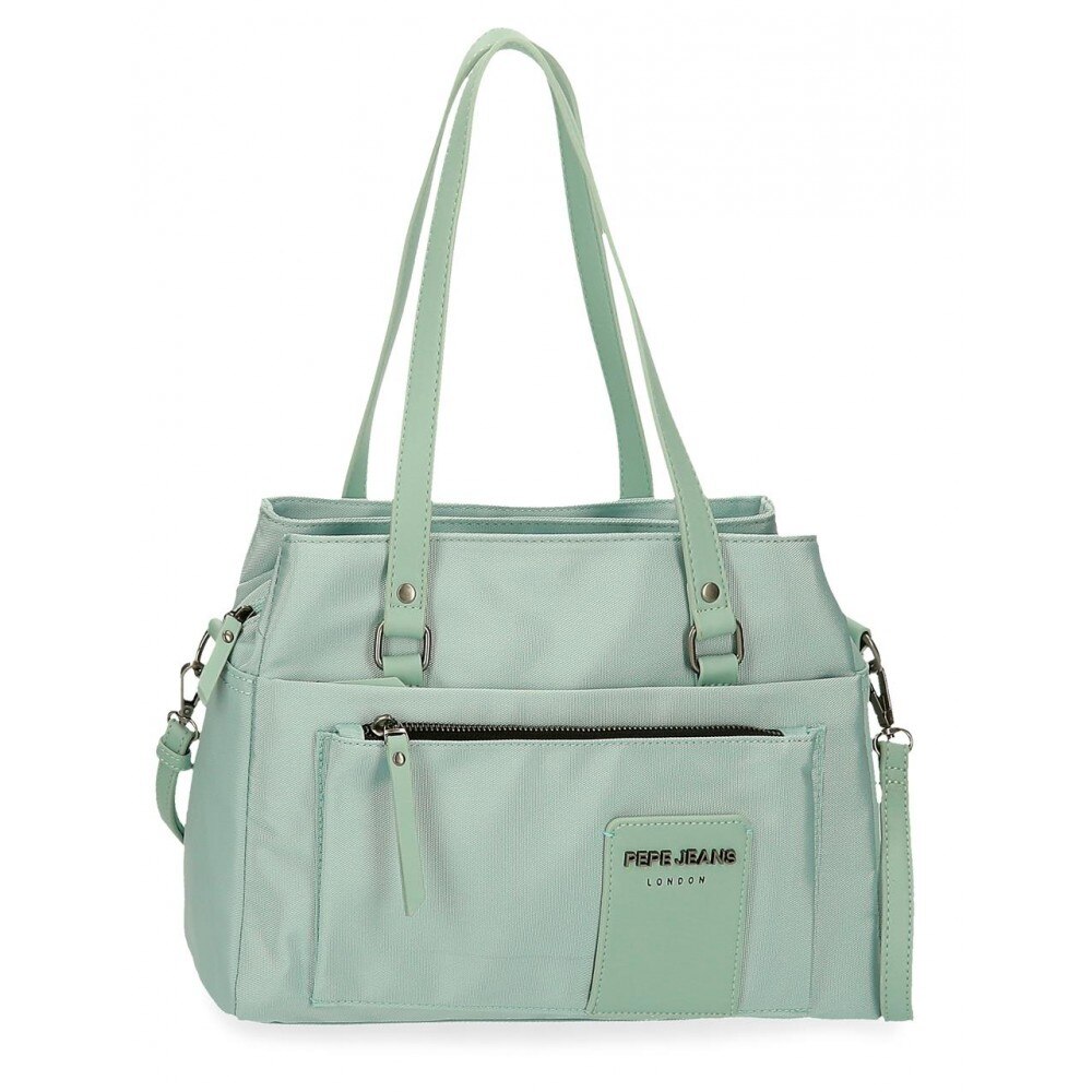 Geanta umar 34 cm Pepe Jeans Mia, turcoaz