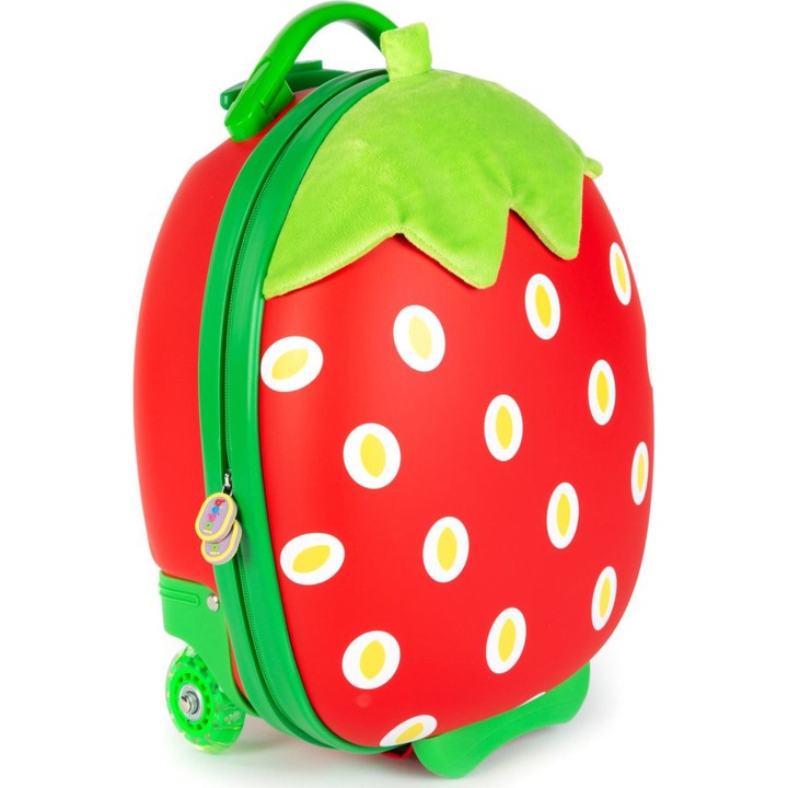 Troler Boppi Tiny Trekker - Capsuna, 60-72 x 30 x 42 cm