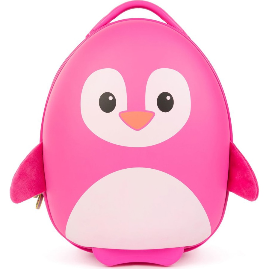 Troler Boppi Tiny Trekker - Pinguin roz BB711F, 60-72 x 30 x 42 cm