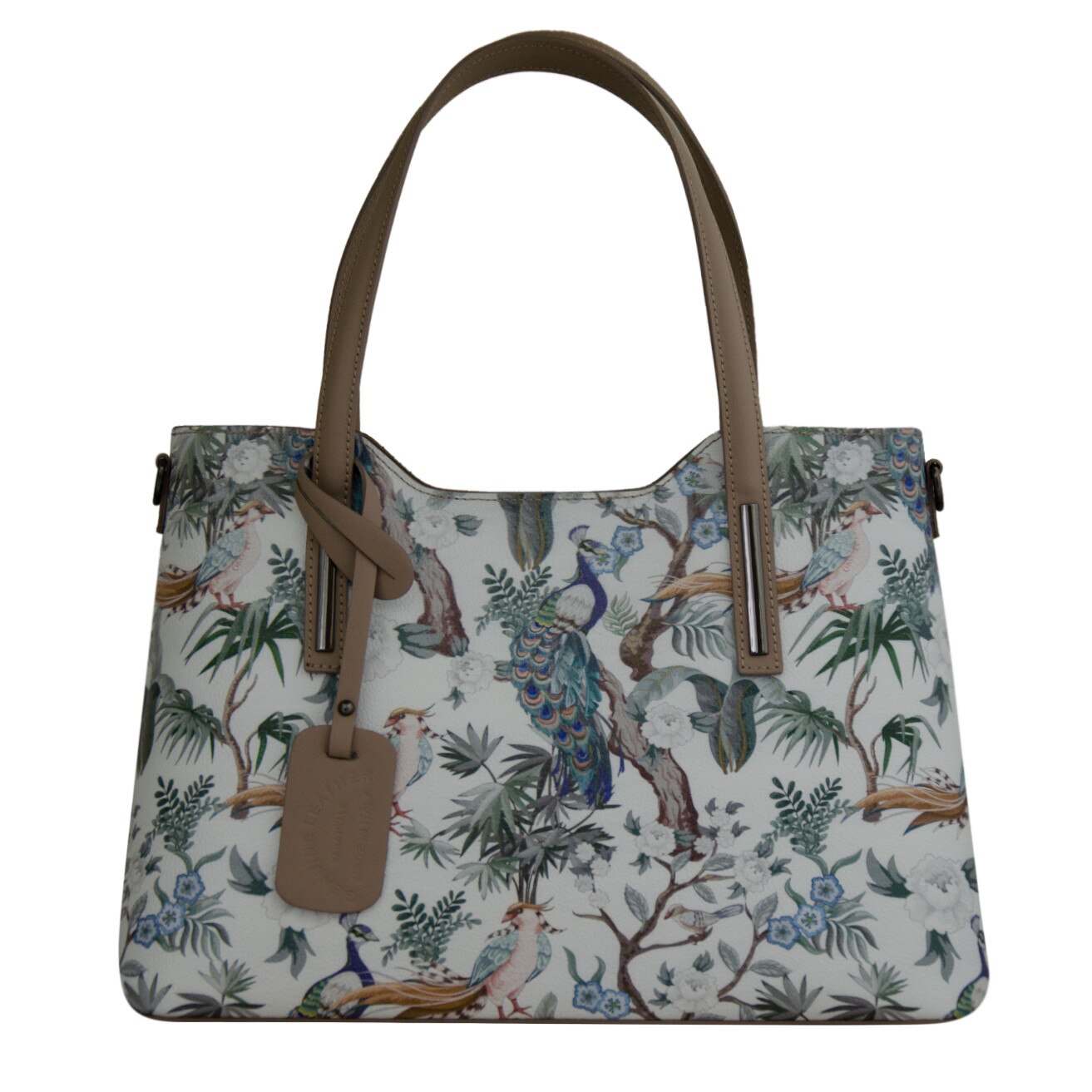 Geanta de dama din piele naturala Eva Bags, Pepa 2 grafic