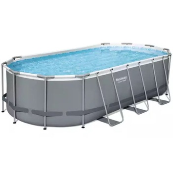 Piscina Bestway Power Steel 5.49m x 2.74m x 1.22m, set oval cu pompa de filtrare inclusa Piscina Bestway Power Steel 5.49m x 2.74m x 1.22m, set oval cu pompa de filtrare inclusa