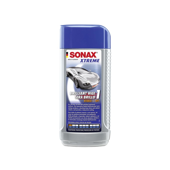 Вакса за кола Sonax Xtreme Brilliant Wax 1 NanoPro, 500 мл