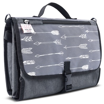 Gentuta bebelusi pentru schimbat scutece si infasat, Royal Rusu, Marime Standard, Gri Gentuta bebelusi pentru schimbat scutece si infasat, Royal Rusu, Marime Standard, Gri