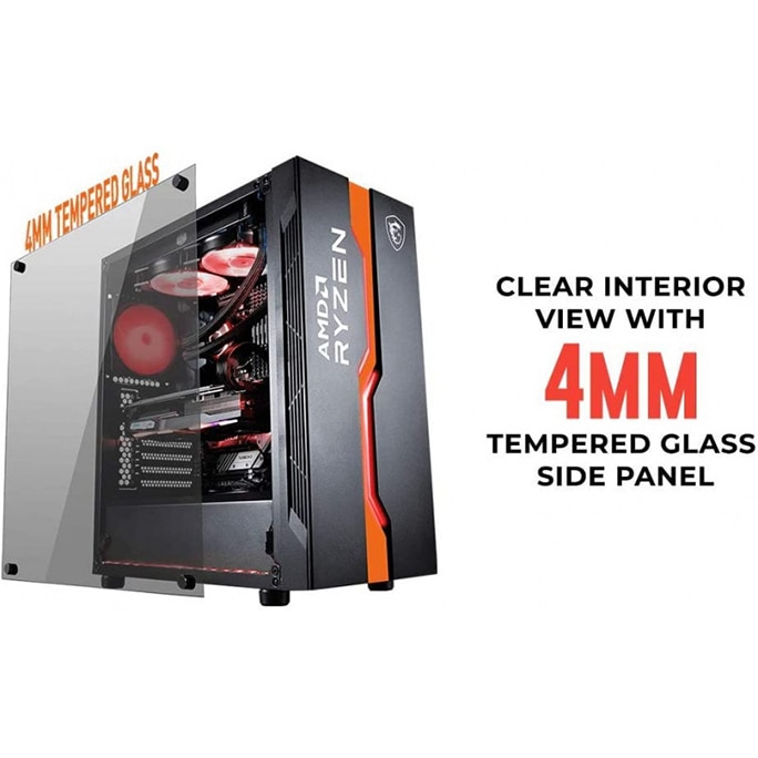 Sistem PC eSports Gaming Pro3600, Ryzen 5 3600, Asrock A520M-HDV