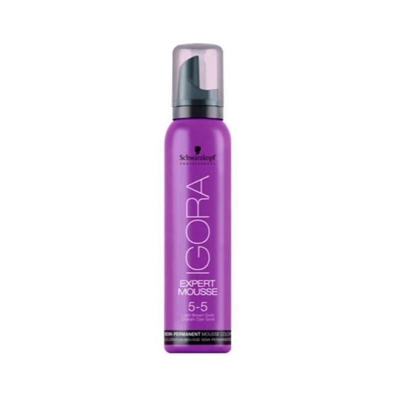 Spuma coloranta pentru par Schwarzkopf Professional Igora Royal Expert Mousse 5.5, 100 ml