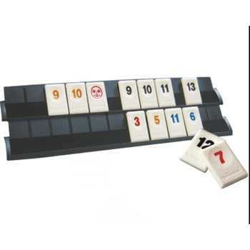 Joc Remi din plastic Durabil, AKU® Easy Rummy, Ultraportabil, Greutate foarte Mica, 2-4 jucatori, 4 table joc, 106 piese, pentru copii si adulti, AK5099 Joc Remi din plastic Durabil, AKU® Easy Rummy, Ultraportabil, Greutate foarte Mica, 2-4 jucatori, 4 table joc, 106 piese, pentru copii si adulti, AK5099