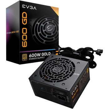 Sursa EVGA 600 BG, 80 PLUS® Gold, 600W Sursa EVGA 600 BG, 80 PLUS® Gold, 600W