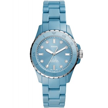 Ceas dama Fossil CE1109 Quartz Albastru Ceas dama Fossil CE1109 Quartz Albastru