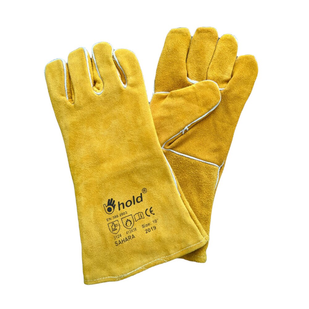Manusi de sudura, Sahara, piele de bovina, 10 inchi