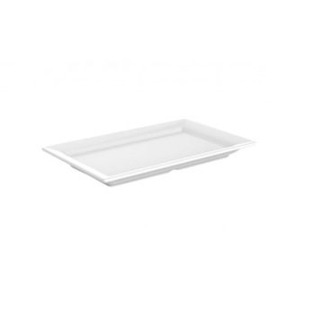 Platou melamina culoare alba, 26.5x16.2 cm Platou melamina culoare alba, 26.5x16.2 cm