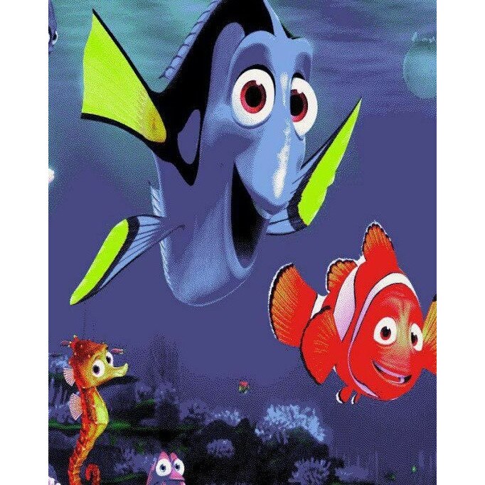 Covor Copii Pestisorul Nemo Dimensiune 150x225 cm