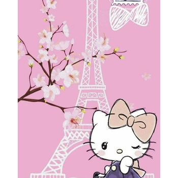 Covor Copii Hello Kitty Dimenesiune 150x225cm Covor Copii Hello Kitty Dimenesiune 150x225cm