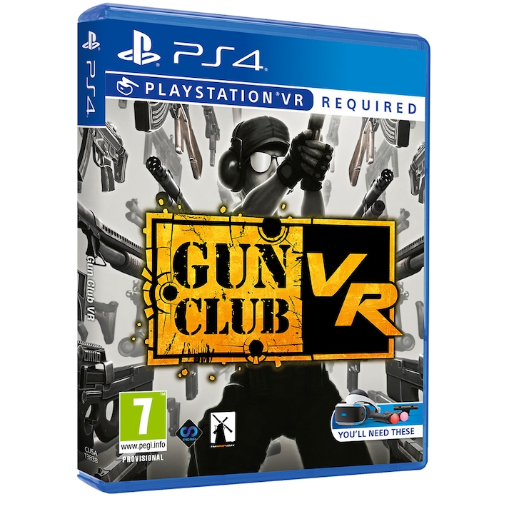 Gun Club Vr Psvr PlayStation 4 és PlayStation VR Játékszoftver