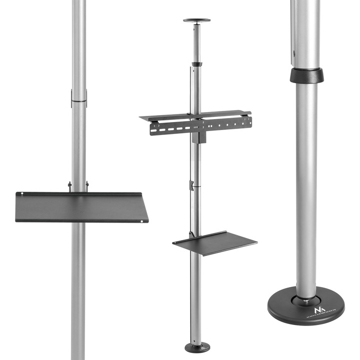 Стойка Maclean MC-791N, телескопична, за телевизор/монитор, до 37 "-70", 30 kg