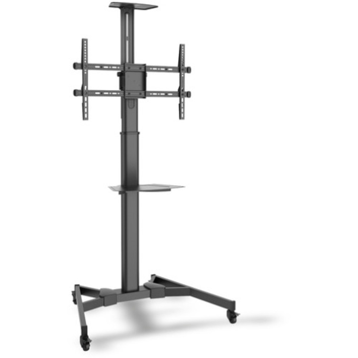 Стойка Digitus DA-90370, за телевизор, до 177.8 cm (70"), черен
