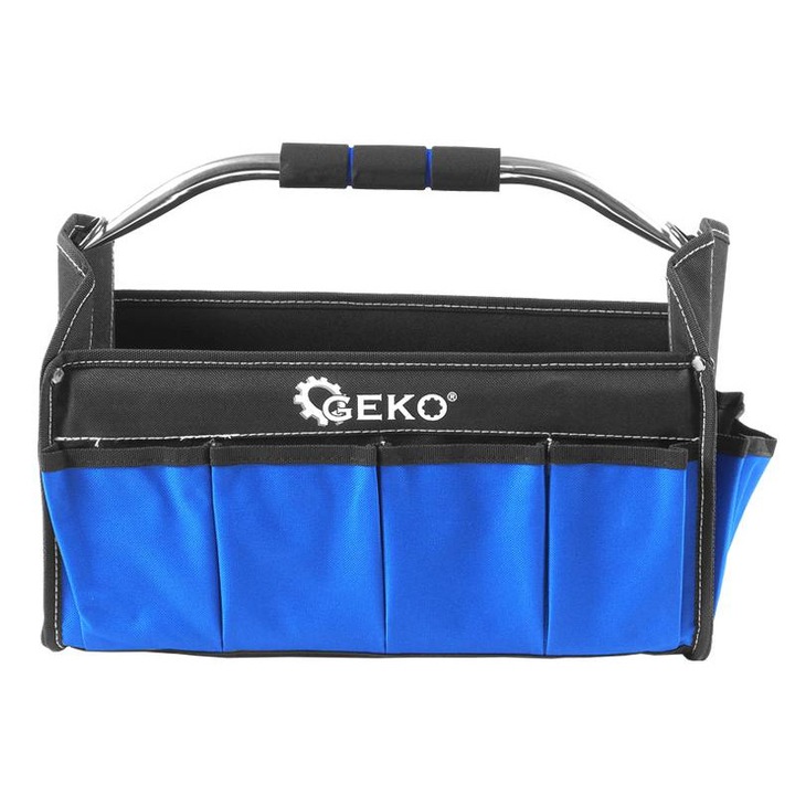 Szerszámtáska fém fogantyúval 11 7, GEKO G10860