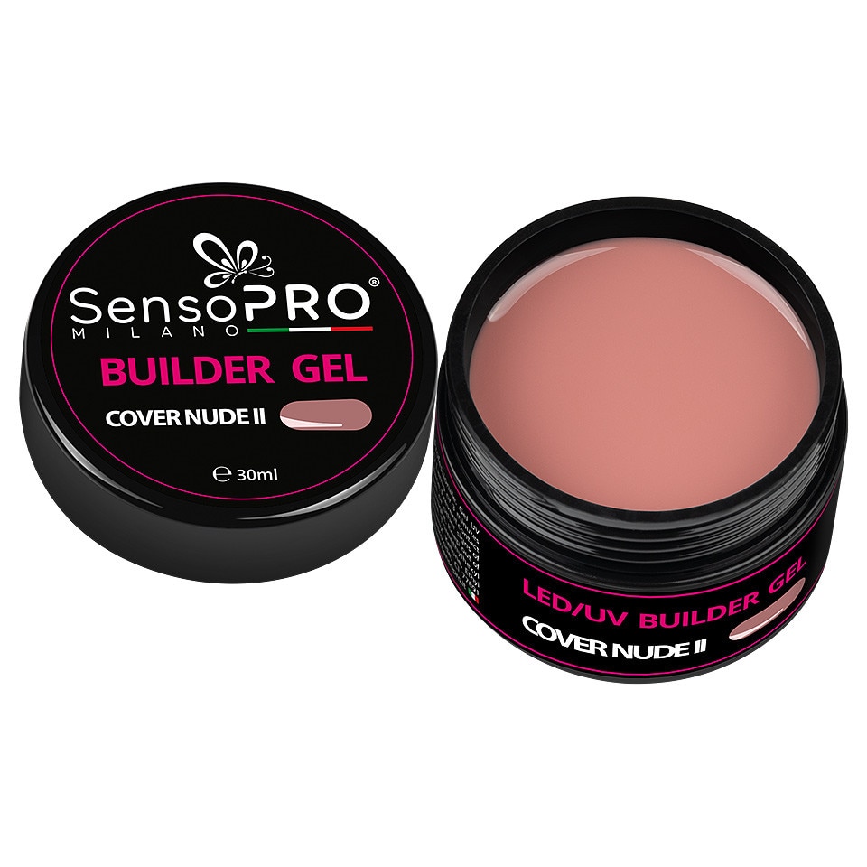 Gel Camuflaj Unghii SensoPRO Milano 30ml - Cover Nude II