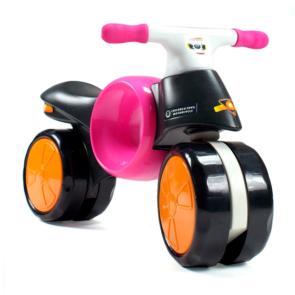 Motocicleta Ride-On, negru/roz