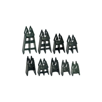 Set 1000 buc Distantier PVC pentru cofraje placa H25, Fortza Set 1000 buc Distantier PVC pentru cofraje placa H25, Fortza